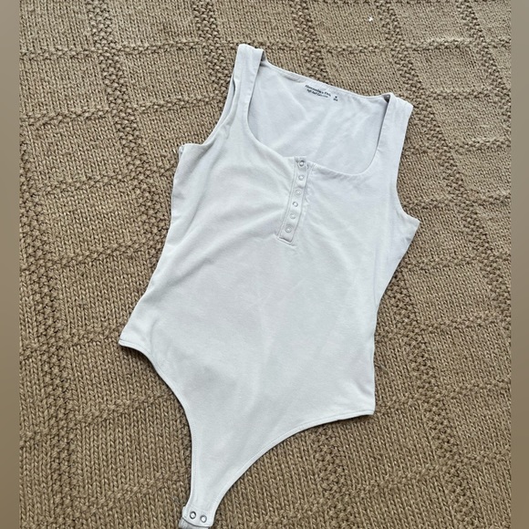 Abercrombie and Fitch Henley Tank Bodysuit - Picture 2 of 2